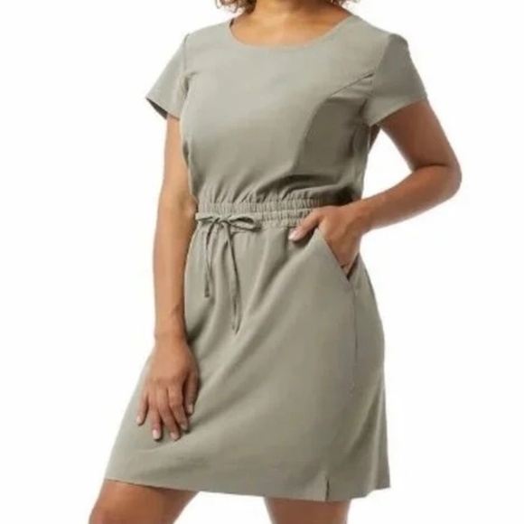 32 Degrees Ladies' Twill Dress, Shadow (Green), XL, NWT - Picture 2 of 13